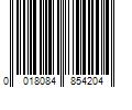 Barcode Image for UPC code 0018084854204