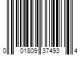 Barcode Image for UPC code 001809374934