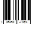 Barcode Image for UPC code 0018100430139