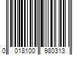 Barcode Image for UPC code 0018100980313