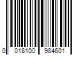 Barcode Image for UPC code 0018100984601