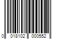 Barcode Image for UPC code 0018102000552