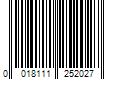 Barcode Image for UPC code 0018111252027