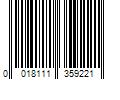 Barcode Image for UPC code 0018111359221