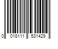 Barcode Image for UPC code 0018111531429