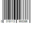 Barcode Image for UPC code 0018113993386