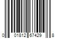 Barcode Image for UPC code 001812674298