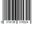 Barcode Image for UPC code 0018136015324