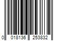 Barcode Image for UPC code 0018136253832. Product Name: Winn Dri-Tac Swing Grip, Black/Red