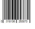 Barcode Image for UPC code 0018136253870