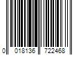 Barcode Image for UPC code 0018136722468