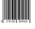 Barcode Image for UPC code 0018138504024