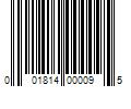 Barcode Image for UPC code 001814000095