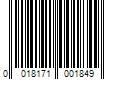 Barcode Image for UPC code 0018171001849