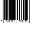 Barcode Image for UPC code 0018171003126