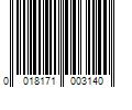 Barcode Image for UPC code 0018171003140