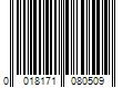 Barcode Image for UPC code 0018171080509