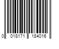 Barcode Image for UPC code 0018171184016