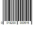 Barcode Image for UPC code 0018200000515