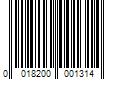 Barcode Image for UPC code 0018200001314