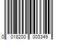 Barcode Image for UPC code 0018200003349