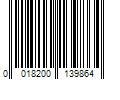 Barcode Image for UPC code 0018200139864