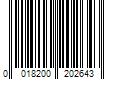 Barcode Image for UPC code 0018200202643