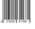 Barcode Image for UPC code 0018200611681