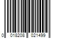 Barcode Image for UPC code 0018208021499