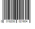 Barcode Image for UPC code 0018208021604