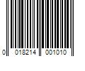 Barcode Image for UPC code 0018214001010