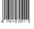 Barcode Image for UPC code 0018214825111