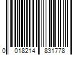 Barcode Image for UPC code 0018214831778