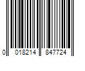 Barcode Image for UPC code 0018214847724