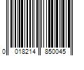 Barcode Image for UPC code 0018214850045