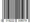 Barcode Image for UPC code 0018222005079