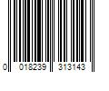 Barcode Image for UPC code 0018239313143