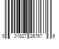 Barcode Image for UPC code 001827267676