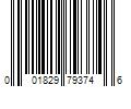 Barcode Image for UPC code 001829793746