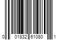 Barcode Image for UPC code 001832610801