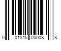 Barcode Image for UPC code 001845000088