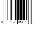 Barcode Image for UPC code 001846014077