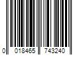 Barcode Image for UPC code 0018465743240