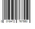 Barcode Image for UPC code 0018472767550