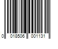 Barcode Image for UPC code 0018506001131