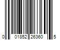 Barcode Image for UPC code 001852263605