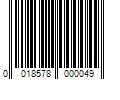 Barcode Image for UPC code 0018578000049