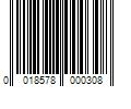 Barcode Image for UPC code 0018578000308