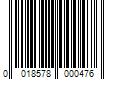 Barcode Image for UPC code 0018578000476