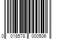 Barcode Image for UPC code 0018578000506